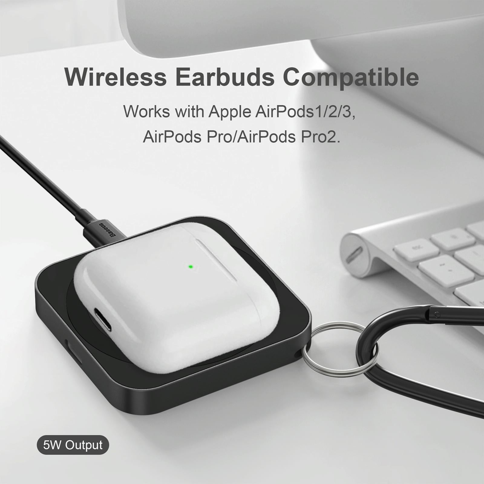 3 In 1 Portable Wireless Charger For Iphone Airpods And Iwatch - Silver 7