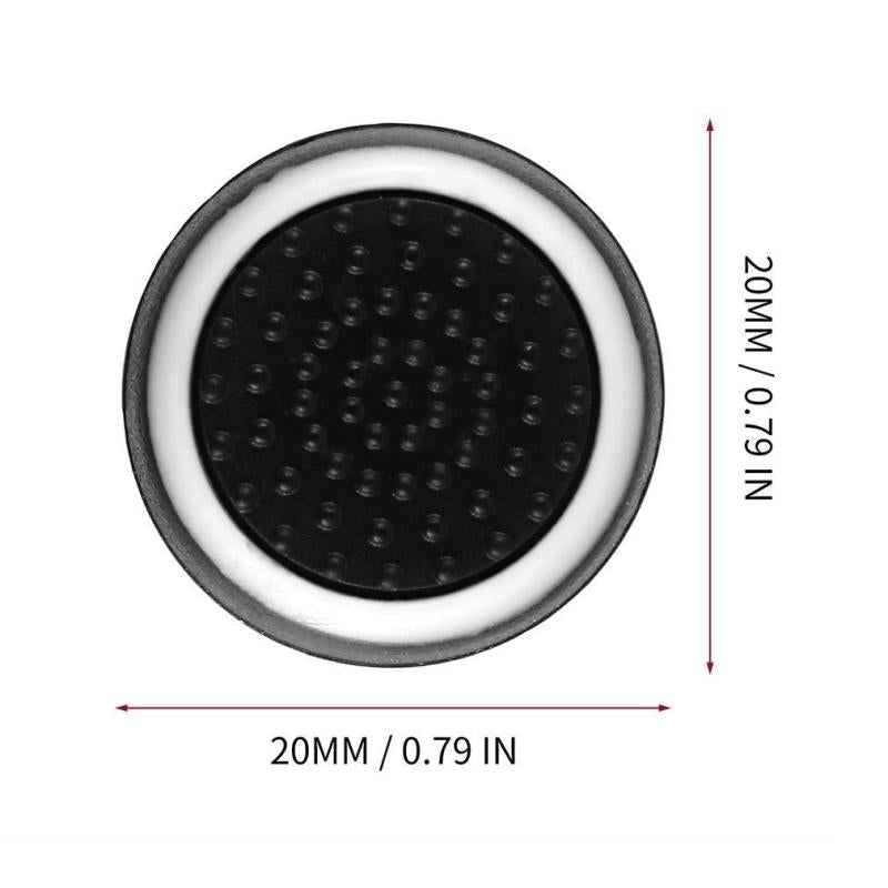 10-piece Luminous Gamepad Button Caps for Ps5 / Ps4 / Ps3 / Xbox one / 360 / Pro / Series x / s - Black Green Circle 4
