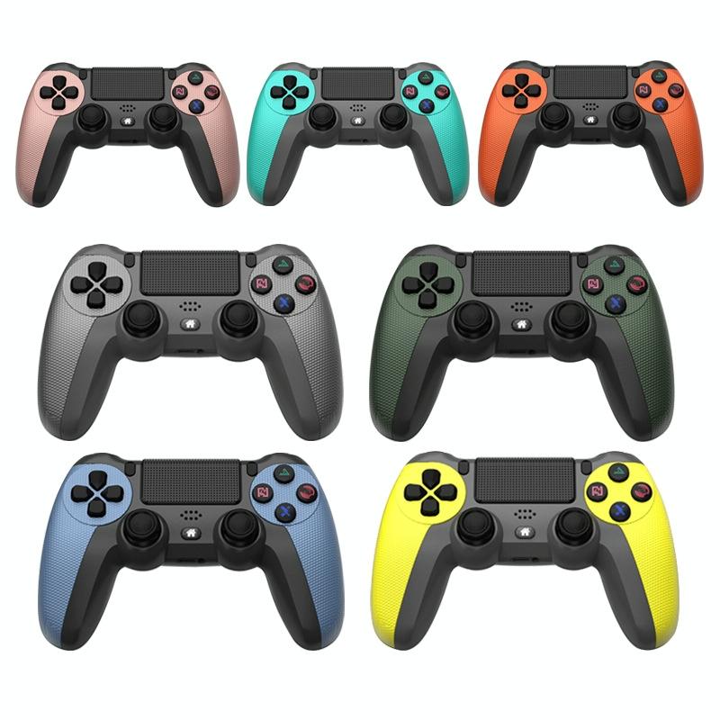 Wireless Bluetooth Gamepad Controller for Ps4 - Battle Gray with Light Bar - Mountain Blue 3
