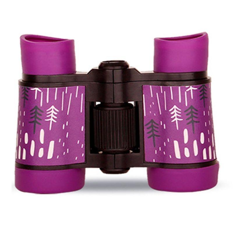 Children's Bird Watching Binoculars - 4x30 Perfect Gift - Rain Season Pink 14