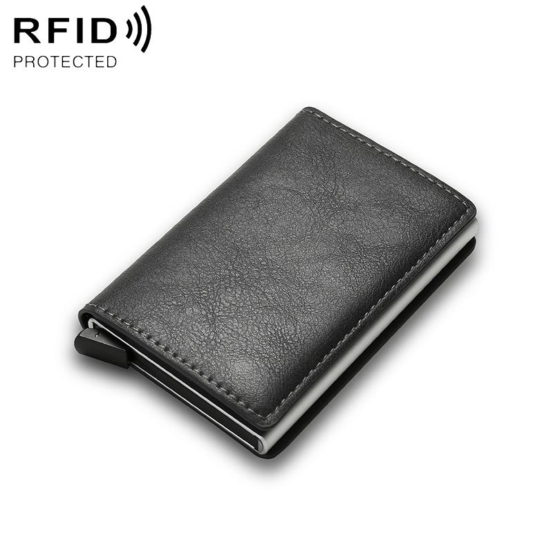 Carbon Fiber Rfid Wallet for Men - Red 13