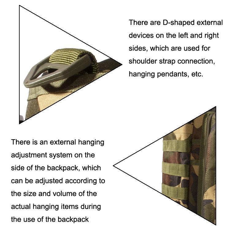 Waterproof Outdoor Messenger Bag For Sports & Cycling - Jungle Camouflage 9