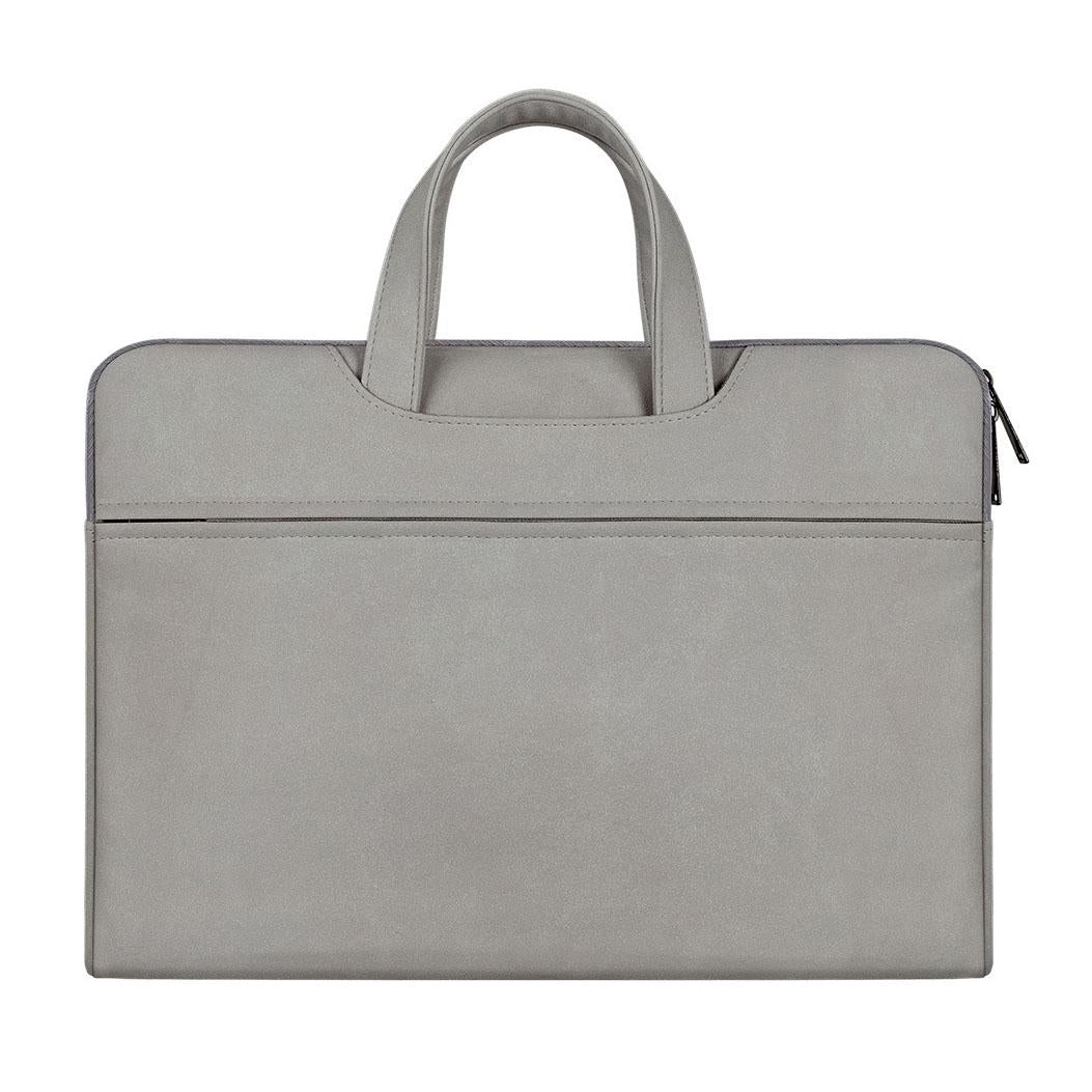 Waterproof Portable One-Shoulder Handbag For 13.3 Laptops With Hidden Zipper And Suitcase Belt - Pink 3