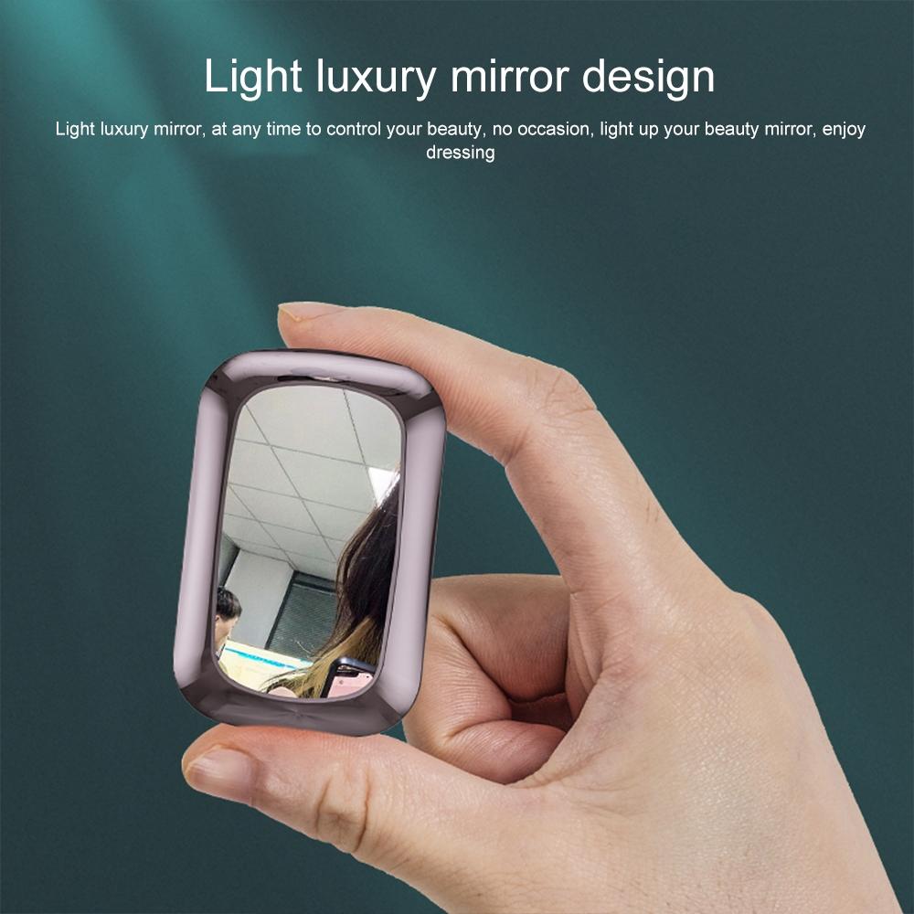 Intelligent Noise Reduction Bluetooth Earphones with Touch Control and Battery Display - Pink 8