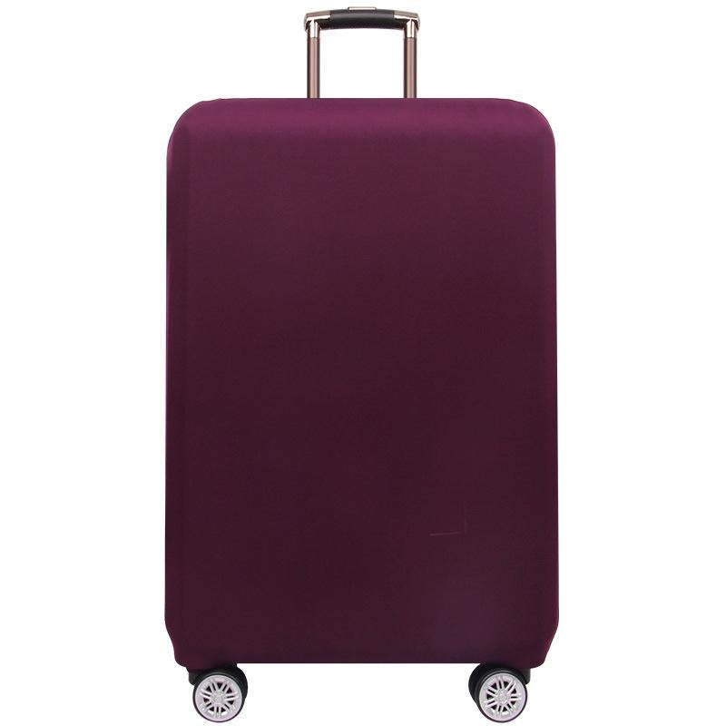 Stretch Luggage Protective Cover - Durable & Dust-proof - Size m - Purple Red 10