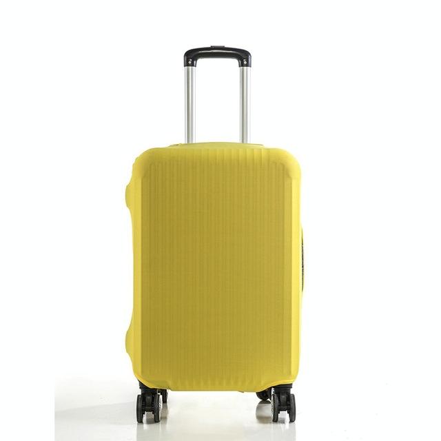 Yellow Elastic Luggage Dust Cover - Size l 3