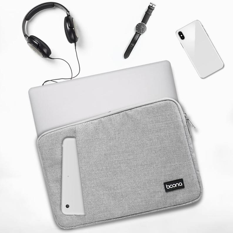 12 Inch Protective Laptop Liner Bag Cover - Lightweight Black 7