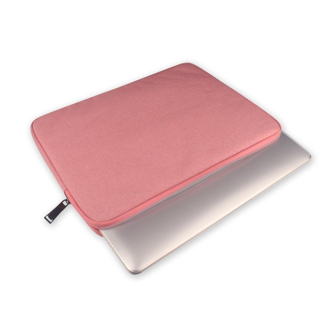 Universal 13 Inch Oxford Cloth Laptop Tablet Bag - Soft and Wearable - Pink 6