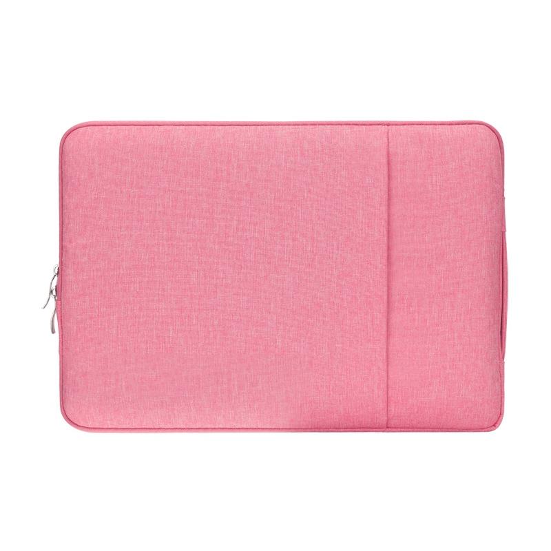 Denim Laptop Liner Bag for Business - Pink 11