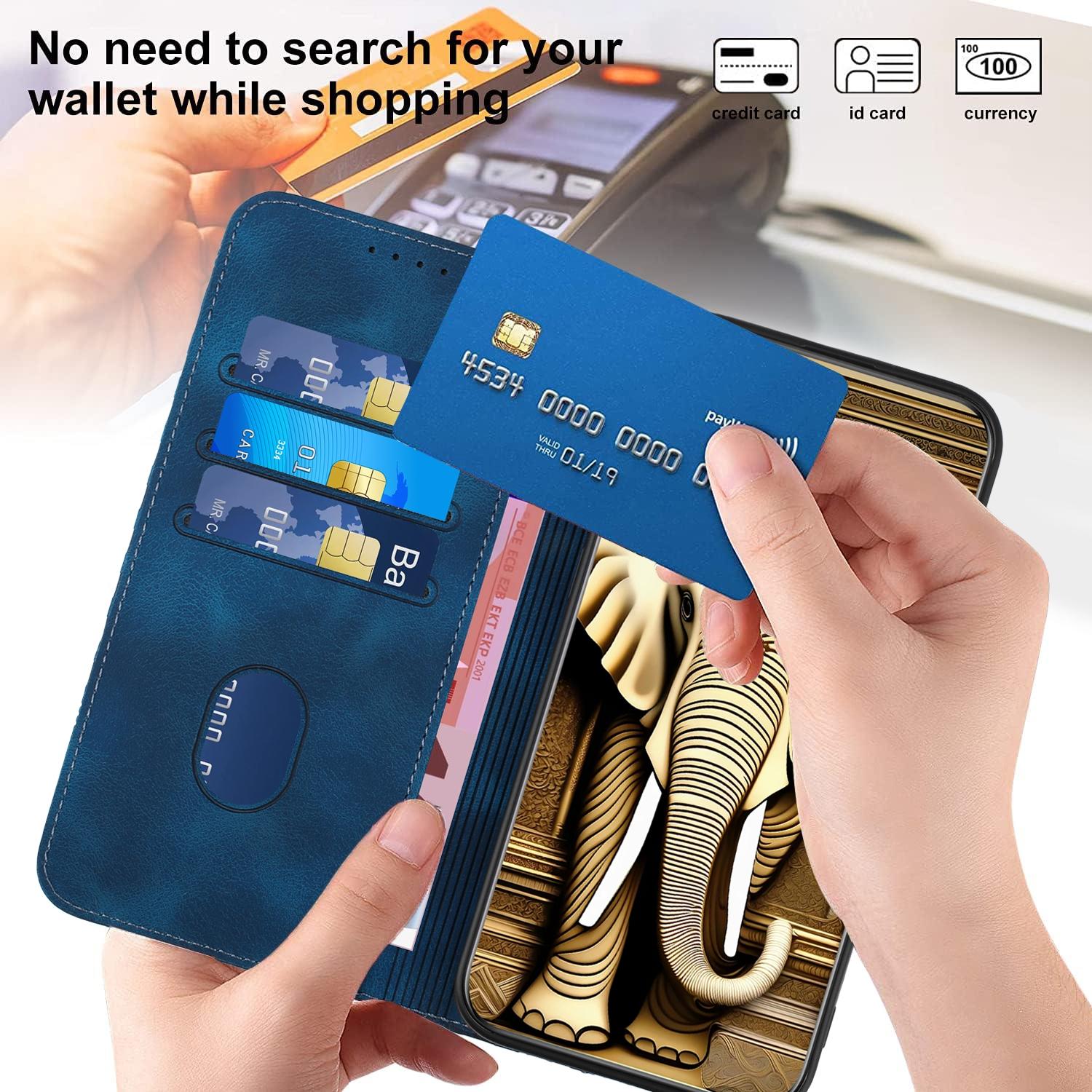 For Samsung Galaxy Z Fold4 5G Embossed Elephant Head Phone Case With Lanyard - Red 13
