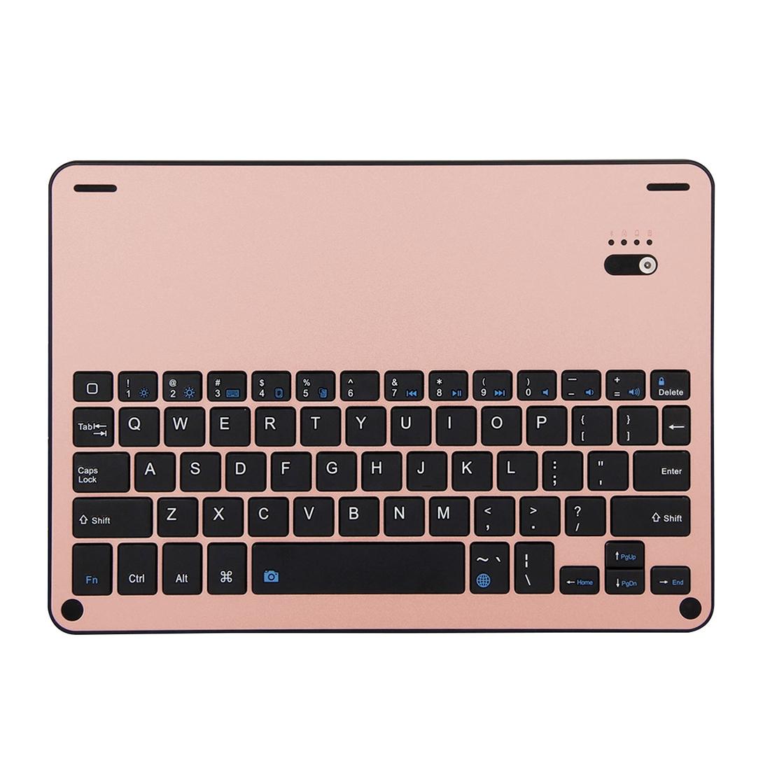 Bluetooth Keyboard & Leather Tablet Case For Ipad Air / Pro 9.7 - Detachable Water Repellent Magnetic 3-Gear Angle - Pink 10
