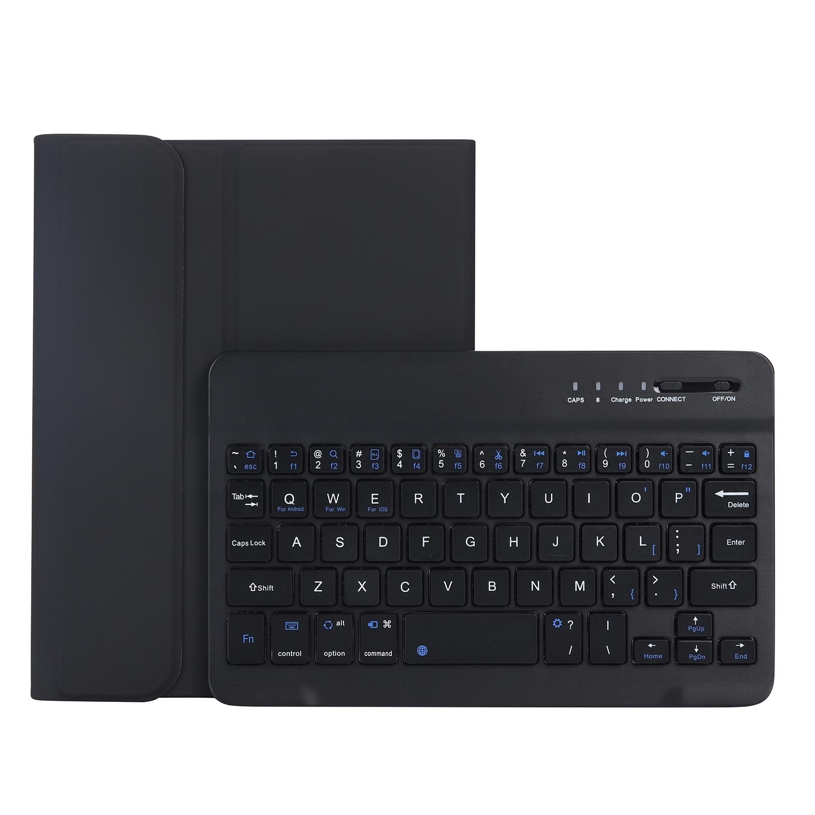 Ultra-Thin Bluetooth Keyboard Tablet Case For Ipad Mini 6 With Stand And Pen Slot - Candy Colour - Pink 6
