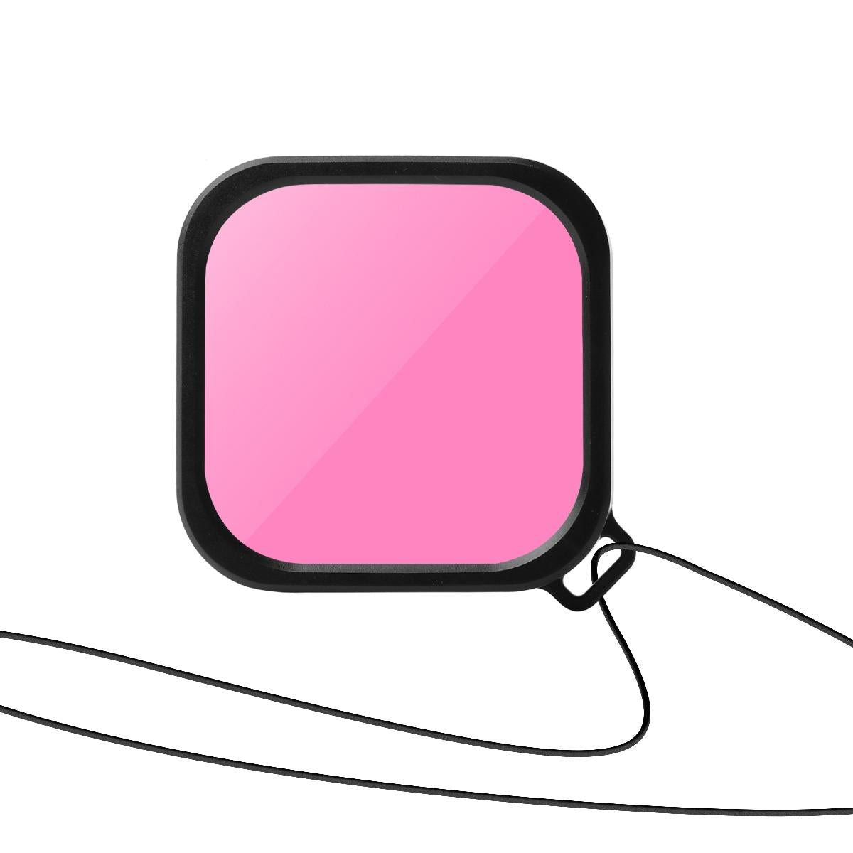 Waterproof Touch Case with Colour Lens Filter for Gopro Hero10 / Hero9 - Pink 3