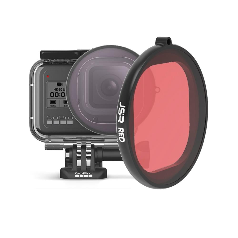 Gopro Hero8 Round Diving Lens Filter - Pink 4
