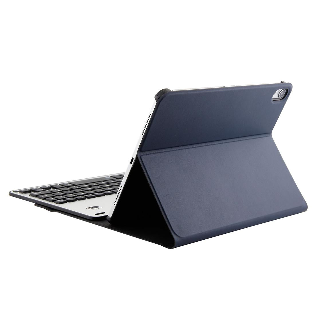 Bluetooth Keyboard & Leather Tablet Case For Ipad Pro 11 2018 - Detachable Aluminum Three-Gear Magnetic Sleep Function - Pink 5