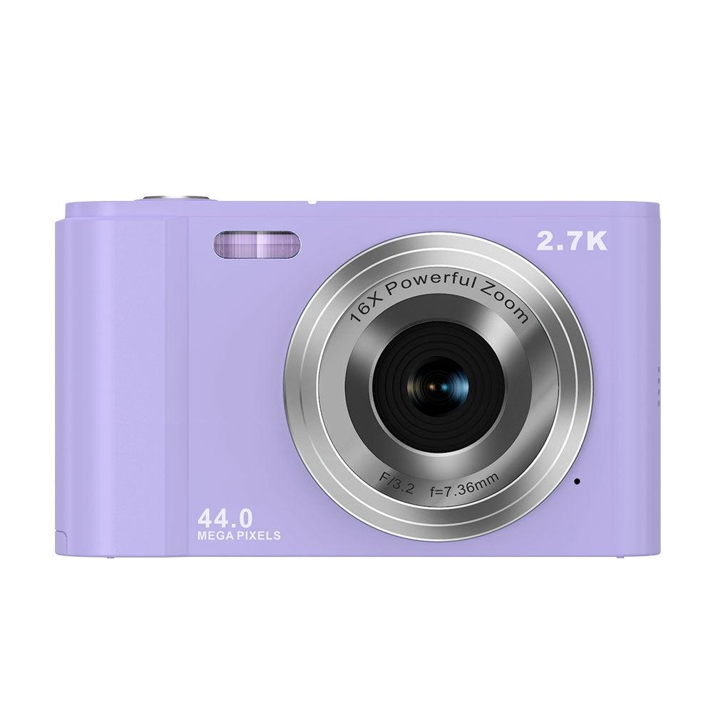 2.7k Full Hd 44mp 16x Zoom 2.88 Digital Camera for Kids - Pink 8