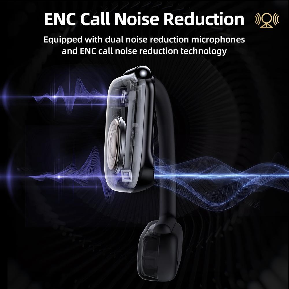Waterproof True Wireless Noise-cancelling Bluetooth Earbuds - Pink 10