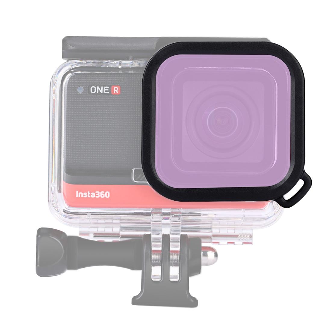 Insta360 one r Diving Lens Filter for 4k / 1 Inch Edition - Pink 5