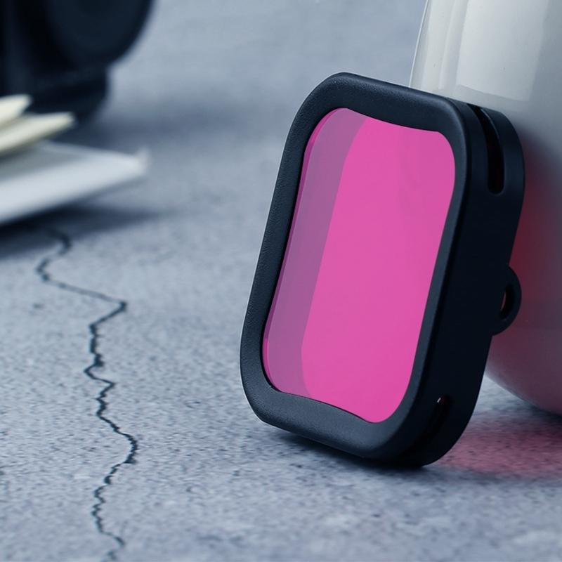 Diving Lens Filter for Dji Action Camera - Pink 12