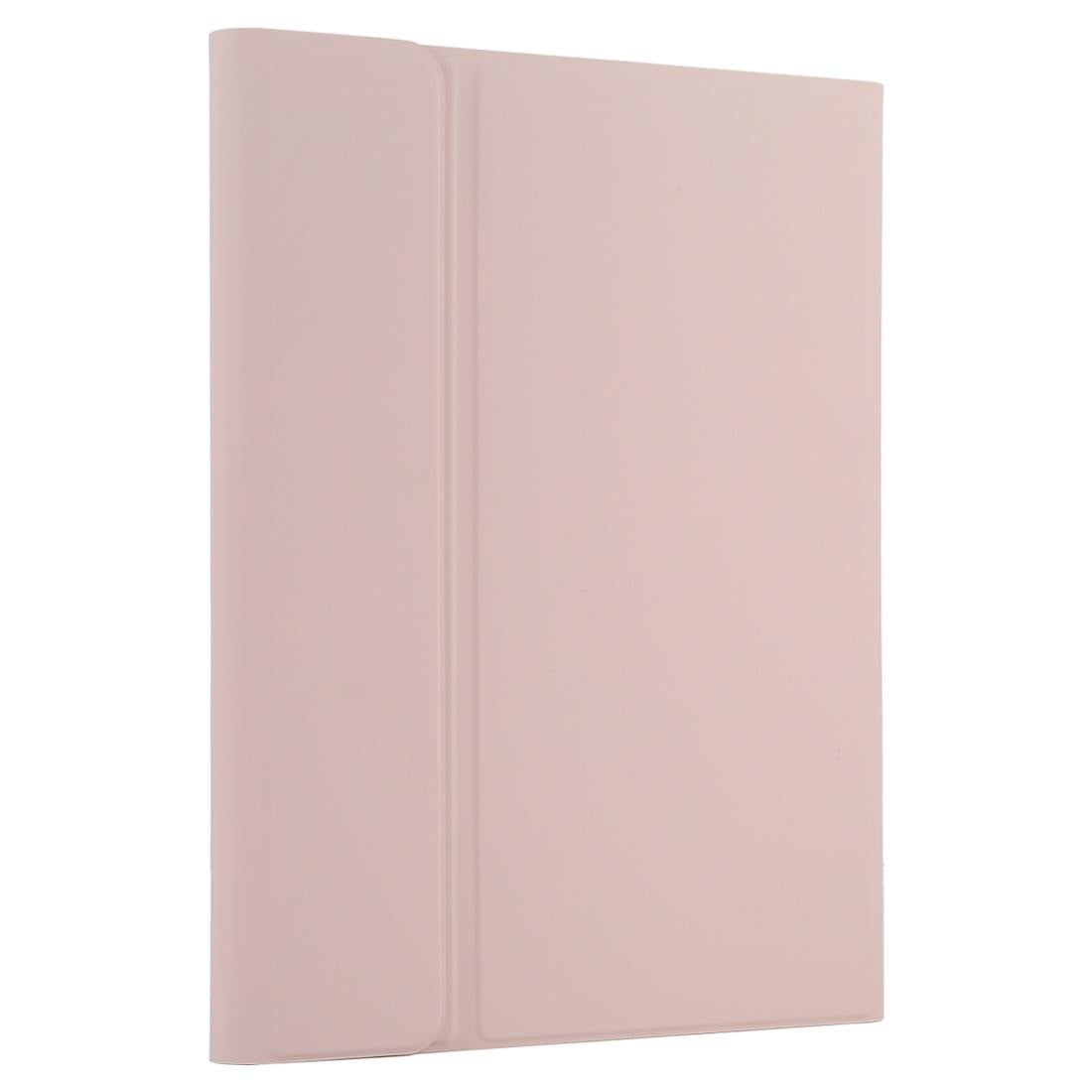 Bluetooth Keyboard & Tablet Case For Ipad 9.7 With Touch Pad Pen Slot & Holder - Detachable Microfiber Leather - Pink 13