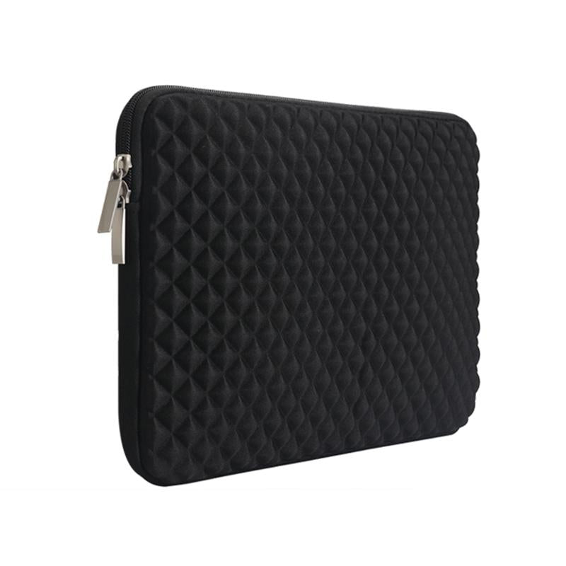 12-13 Inch Diamond Texture Laptop Liner Bag In Black - Lb0146F 8