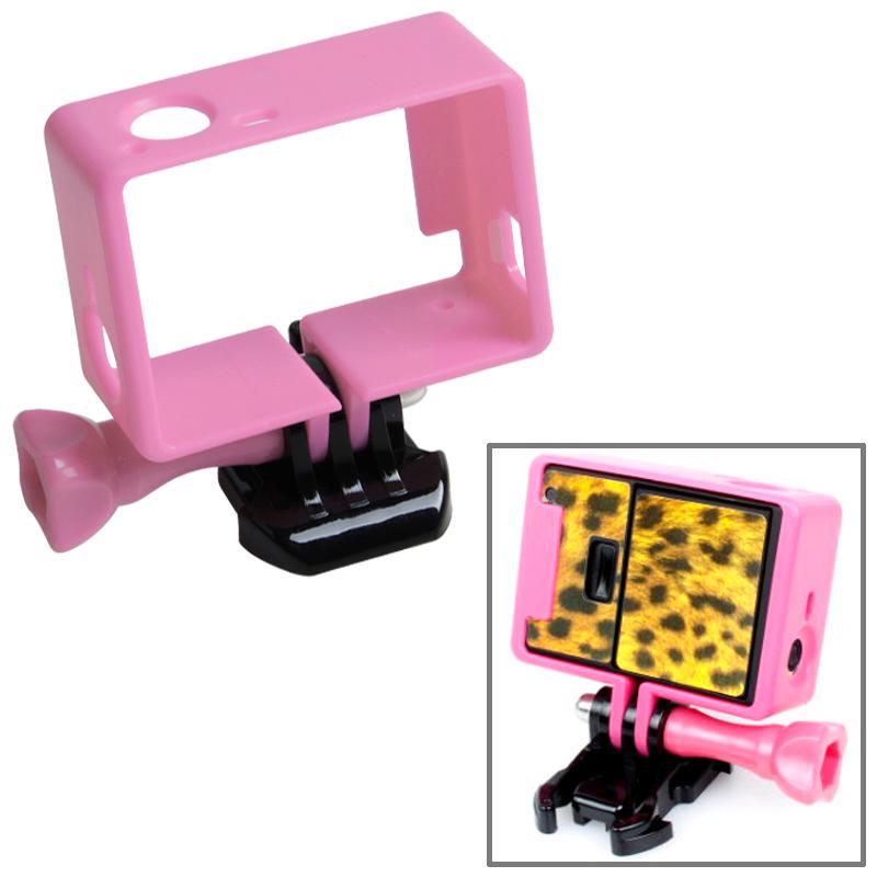High Quality Tripod Mount for Gopro Hero4 / 3 / 3 - Pink 7