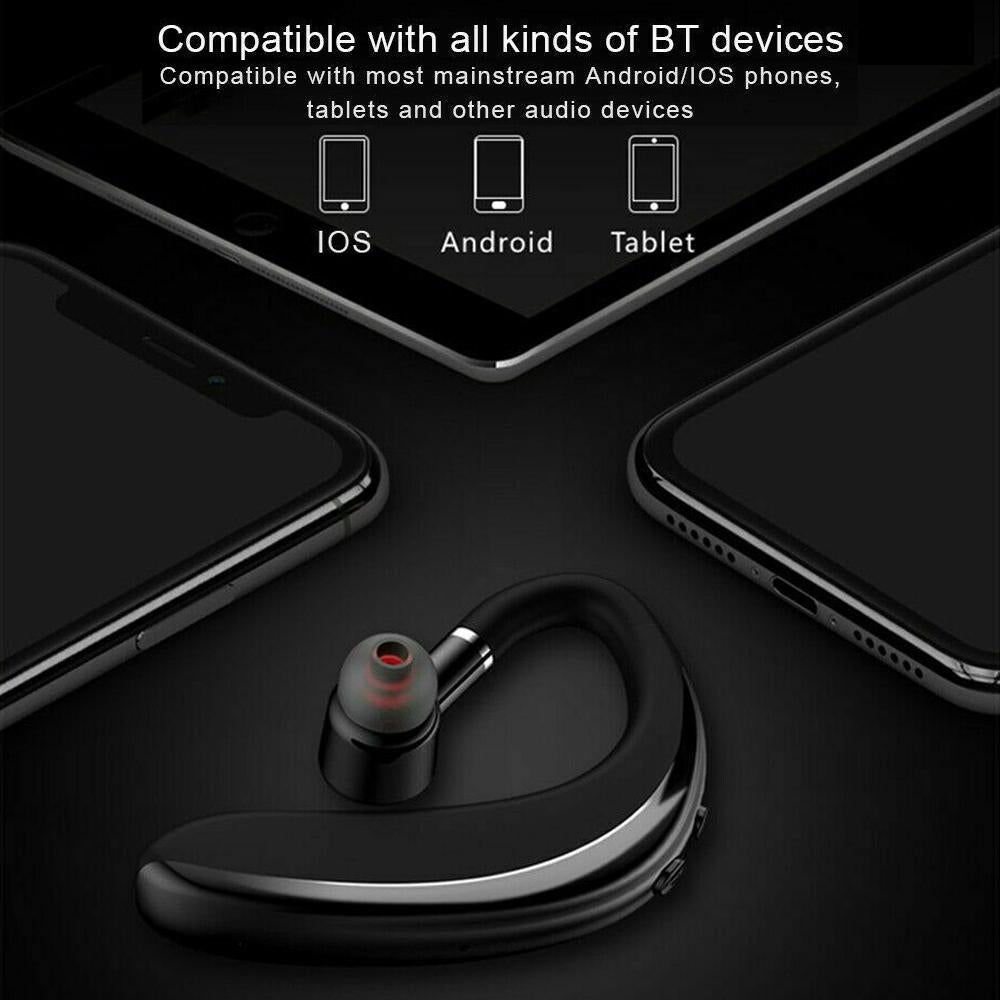 Wireless Business Sports Bluetooth Earphones - Fast Charging Bluetooth 5.0 - Pink 4