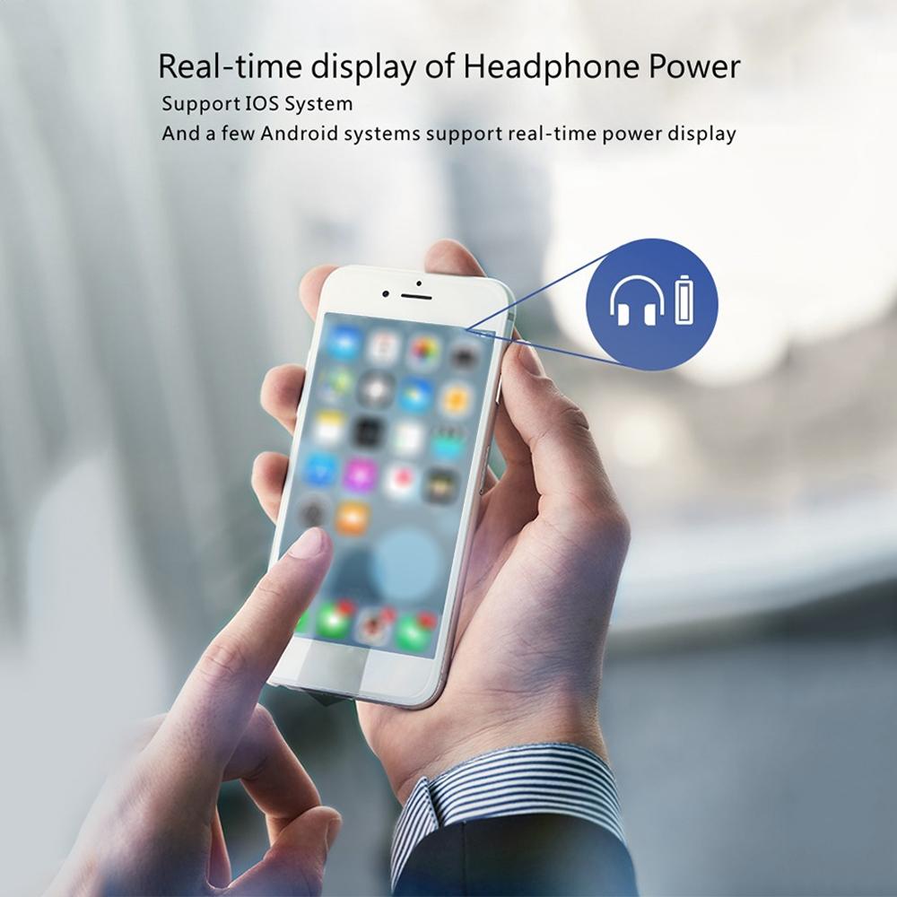 Wireless Business Sports Bluetooth Earphones - Fast Charging Bluetooth 5.0 - Pink 6