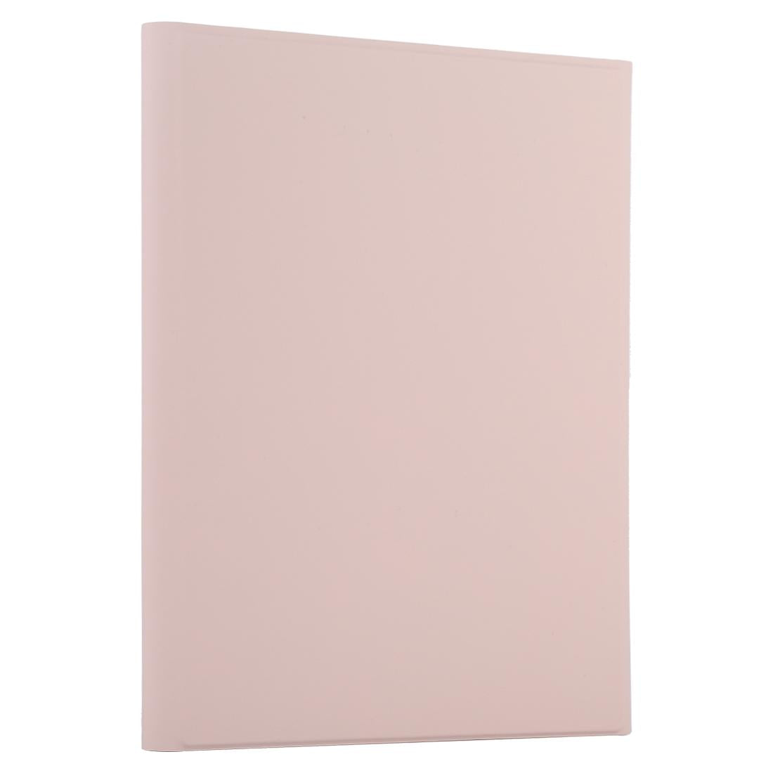 Bluetooth Keyboard & Tablet Case For Ipad 10.2 / Ipad Air 2019 - Detachable Touch Pad Pen Slot Holder - Microfiber Leather - Pink 3