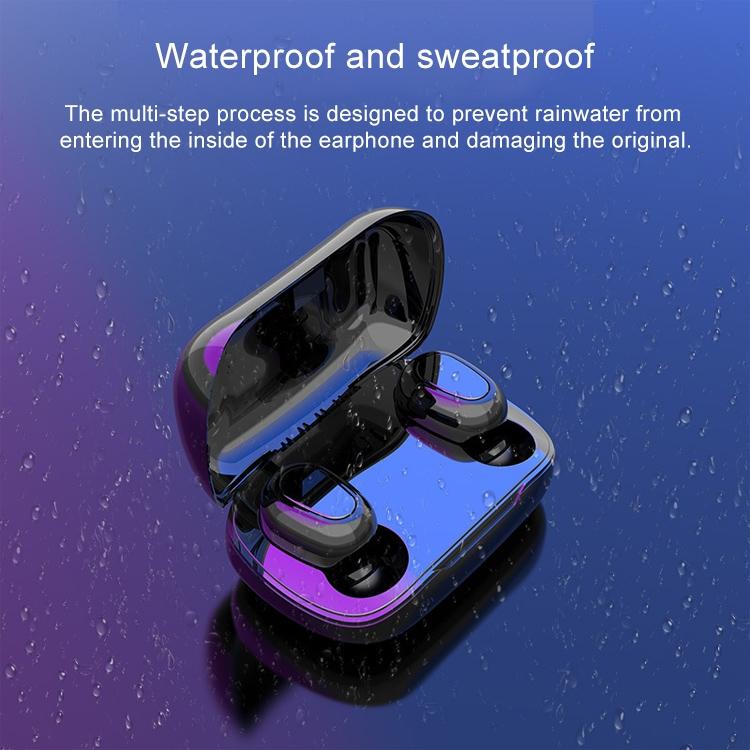 Wireless Bluetooth 5.0 Earphones with 9d Sound & Charging Box - Pink 8