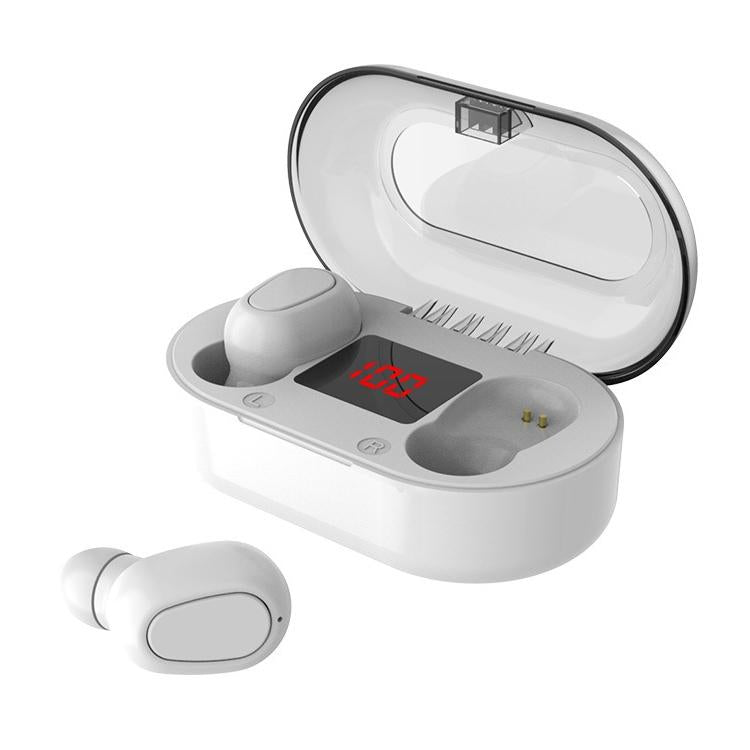 Wireless Bluetooth 5.0 Earphones with 9d Sound & Charging Box - Pink 12