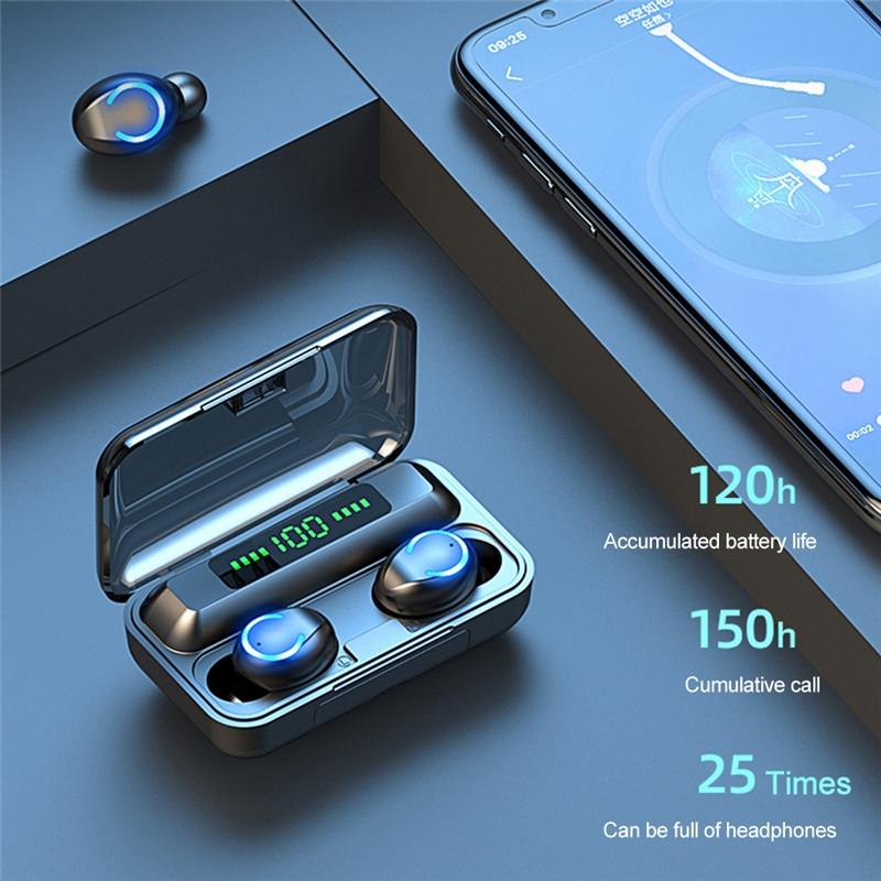 Wireless Noise-cancelling Earbuds with Charging Case - Pink 10