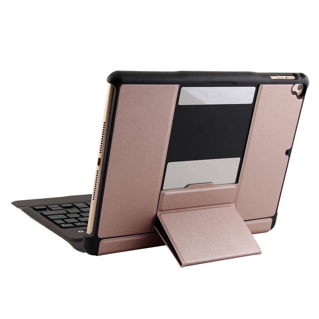 Bluetooth Keyboard & Leather Tablet Case For Ipad Air / Pro 9.7 - Detachable Ultra-Thin Multi-Angle Backlit - Pink 5