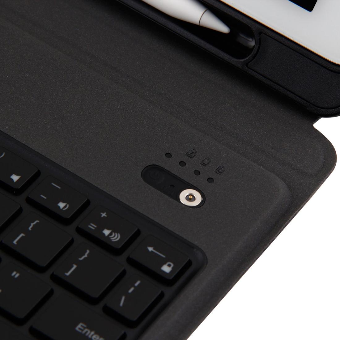 Bluetooth Keyboard & Leather Tablet Case For Ipad Air / Pro 9.7 - Detachable Ultra-Thin Multi-Angle Backlit - Pink 14