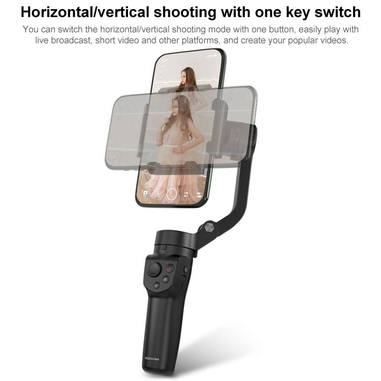 Foldable Vlog Pocket 2 Handheld Stabilizer - Three-axis Gimbal Pink 4