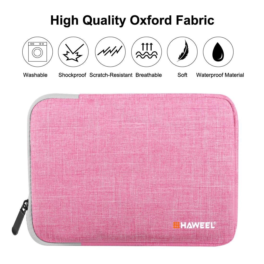 Zipper Sleeve Briefcase for Ipad Pro 9.7 and Other Tablets - Pink 13