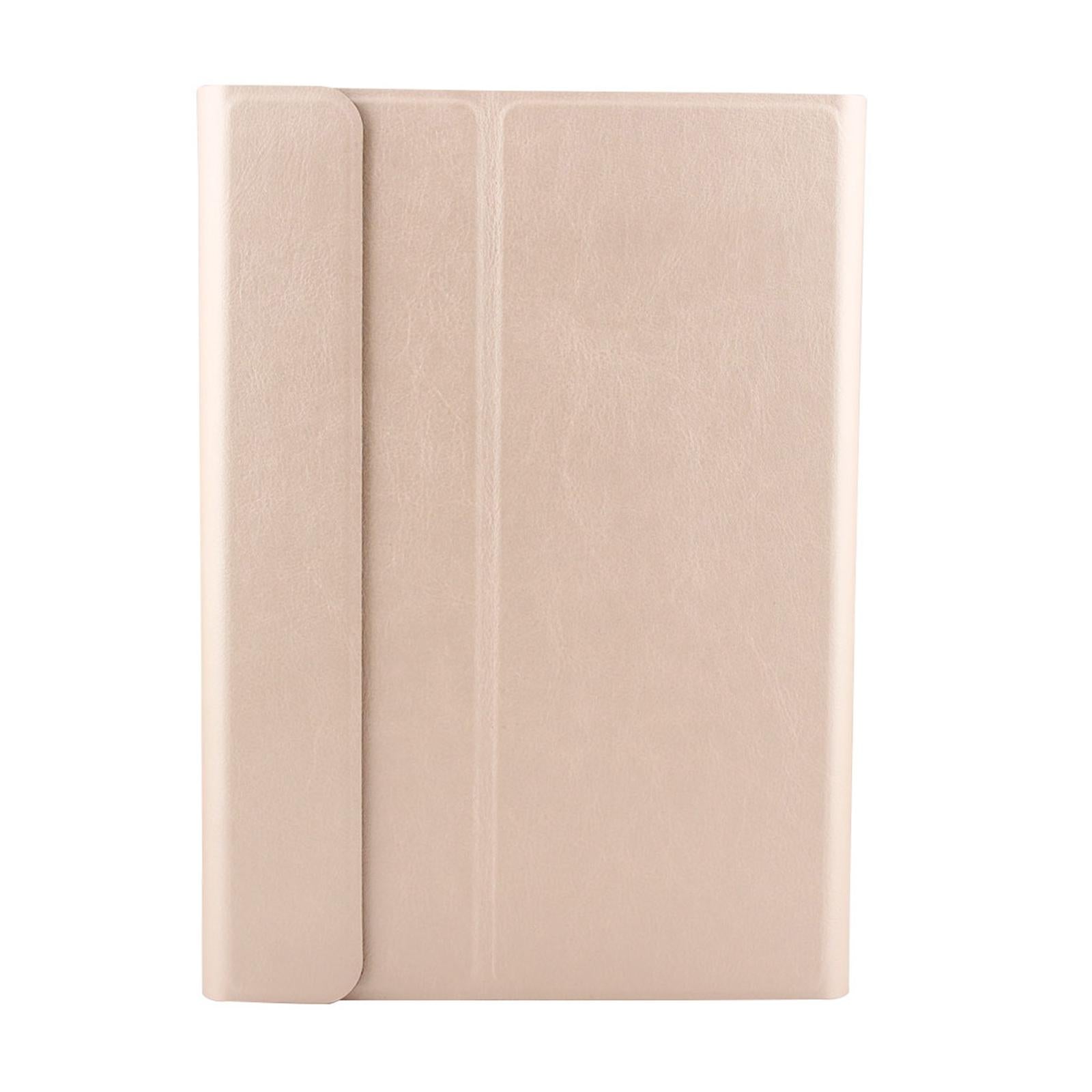 Bluetooth Keyboard & Leather Tablet Case For Ipad Air / Pro 9.7 - Three-Gear Angle Adjustment Magnetic Sleep Function - Abs Brushed Texture - Pink 3