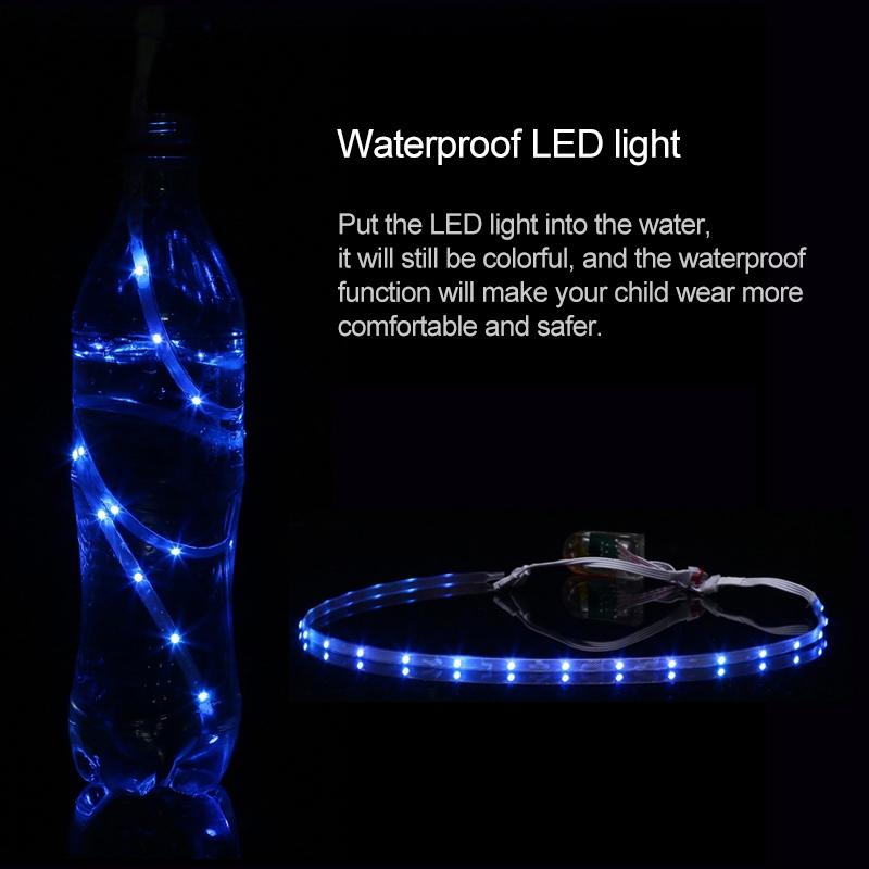 33 Pink Led Light Rechargeable Roller Skating Shoes - Double Wheel Ultra Light 9