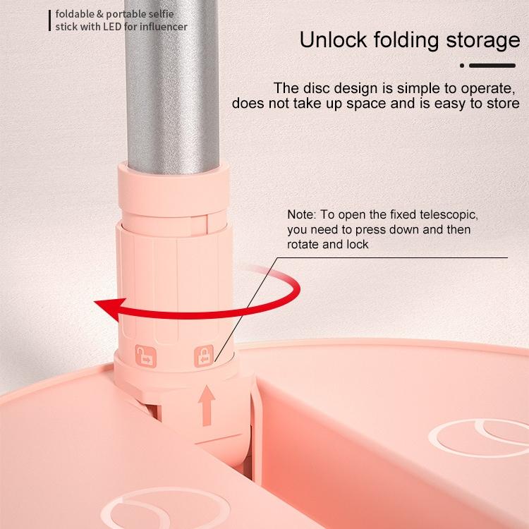 Portable Live Light Holder - Wk Wt-p11 - Pink 7