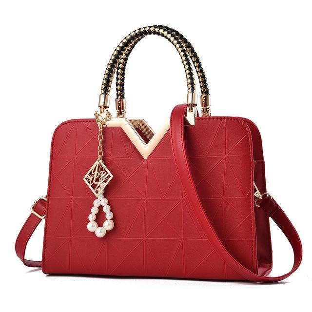 Women Zipper Shoulder Bag with Phone Pocket and Crossbody Strap - White 12