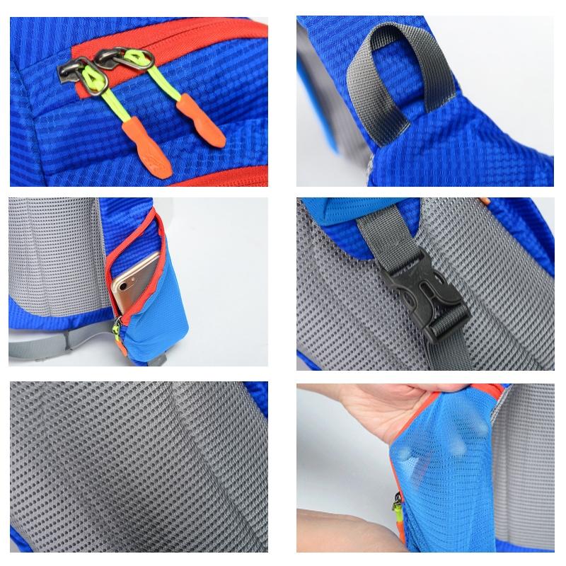 Large Capacity Chest Bag For Outdoor Sports Water Green 7