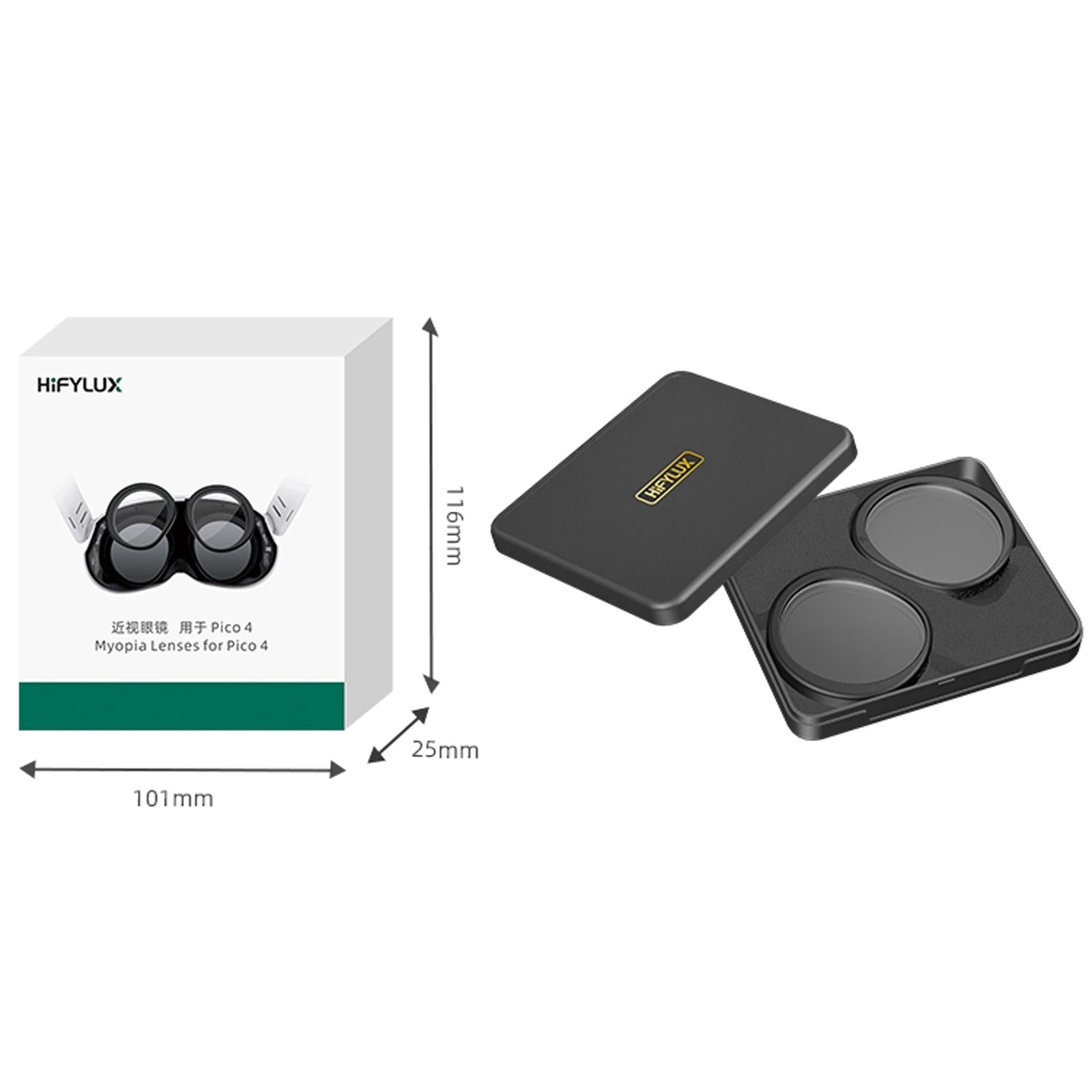 Vr Glasses Box for Pico 4 Hifylux - Magnetic Myopia - 1 Pair - 500 Degrees 11