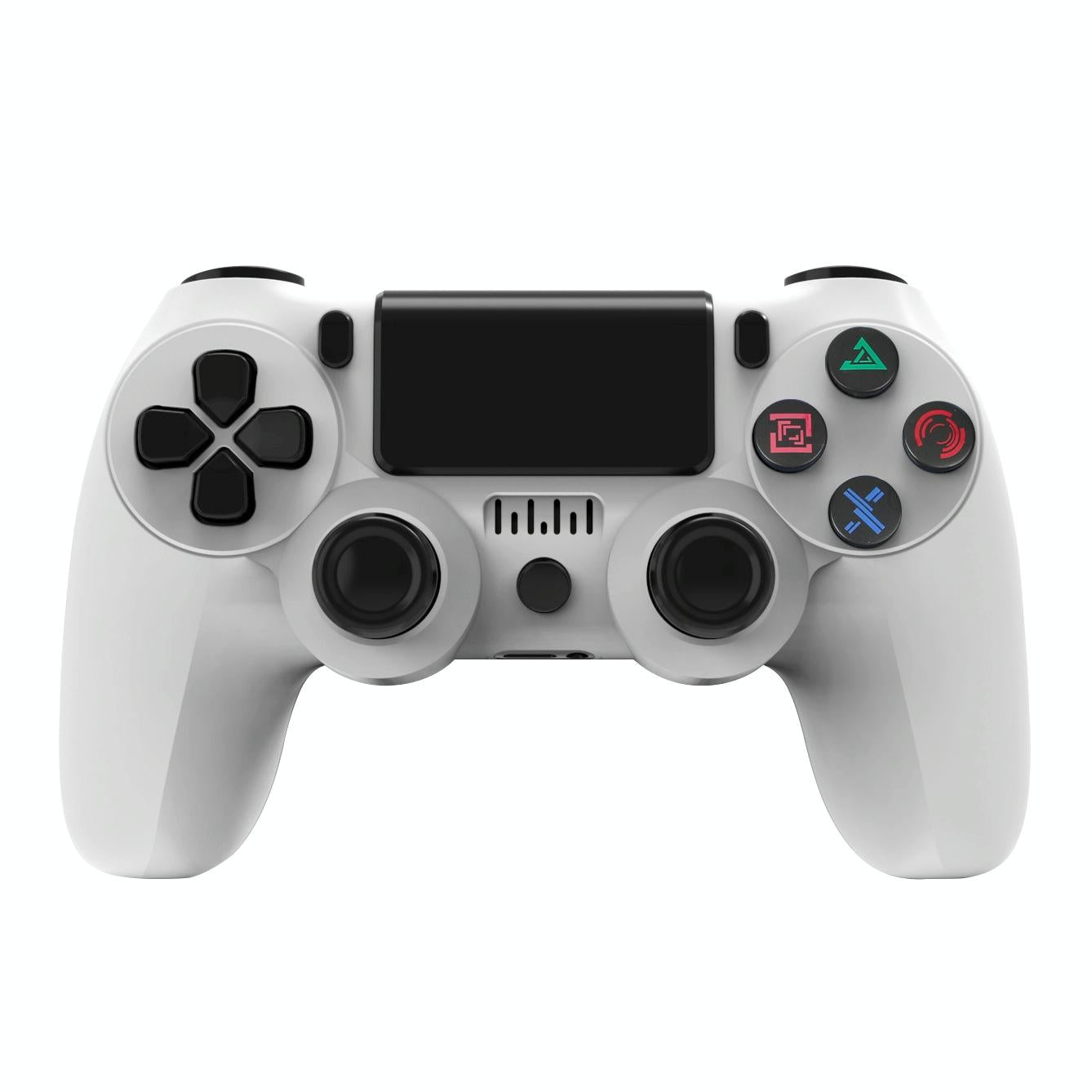Wireless Bluetooth Game Controller for Ps4 with Dual Vibration and Light Strip - Letter 7
