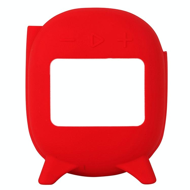 Army Green Silicone Case for Jbl Clip 4 Bluetooth Speaker - Red