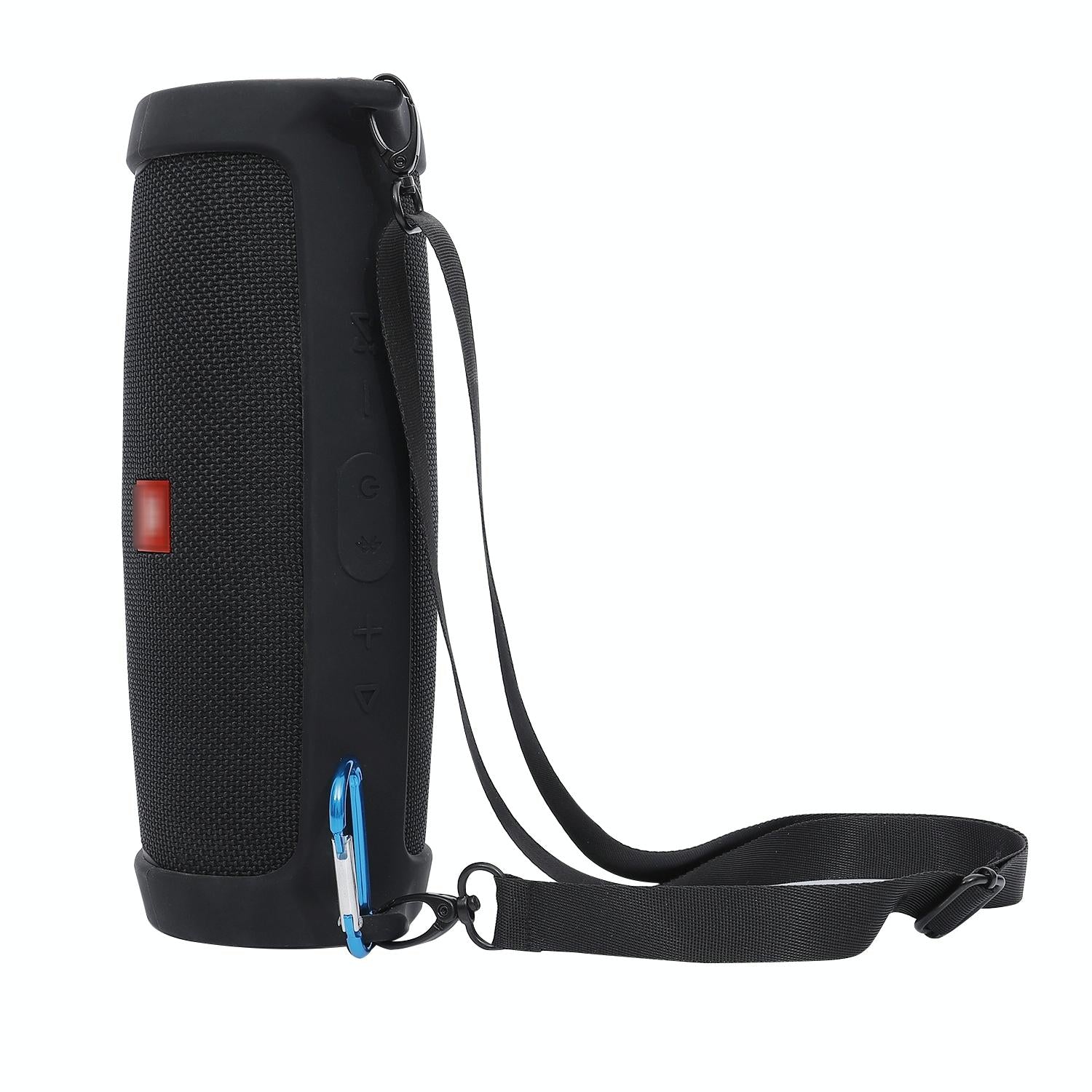 Jbl Charge 4 Speaker Cover with Strap & Carabiner - Portable Silicone Protection - Mint Green 6