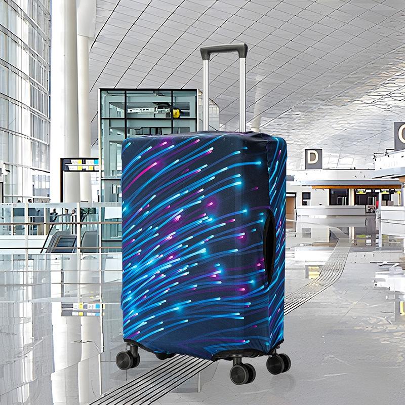 Thick Elastic Luggage Cover for Outdoor Travel - Fits 22-24 Inches - T-022 - S (17-20 Inches)