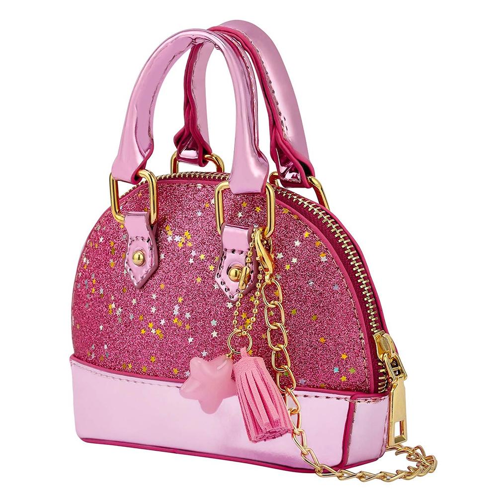 Mini Leather Shoulder Bag For Girls Cute & Compact - Blue 3