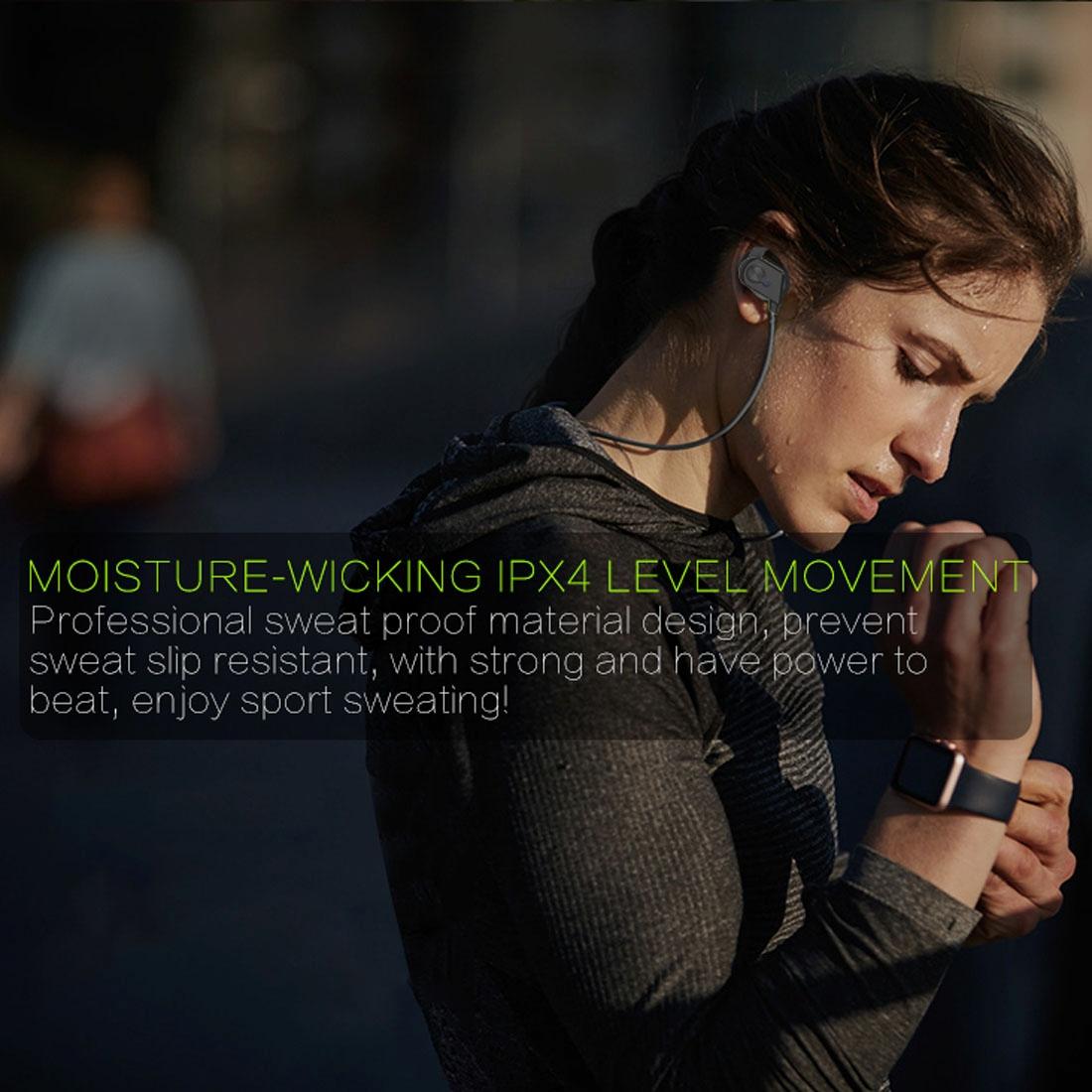 Wireless Bluetooth In-ear Headset with Magnetic Switch & Indicator Light - Green 7