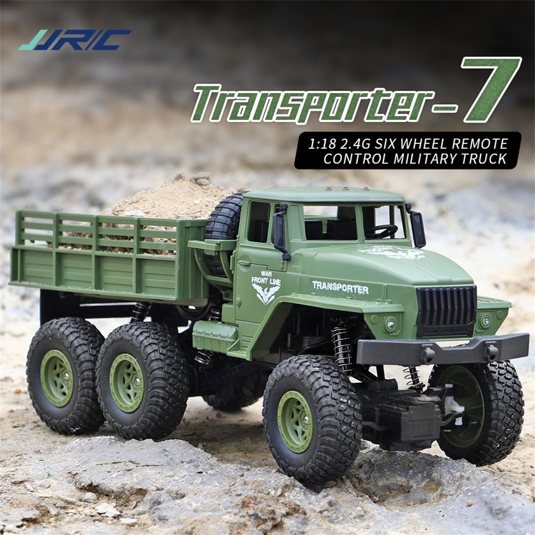 2.4ghz 4ch Remote Control Dongfeng 7 Six-wheeled Armor Truck Toy - Green 3