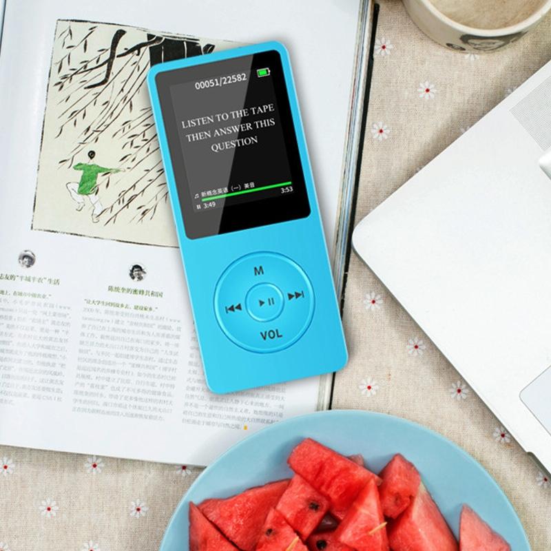 8Gb Portable Lcd Fm Radio Mp3 Mp4 Player - Blue 8Gb 7